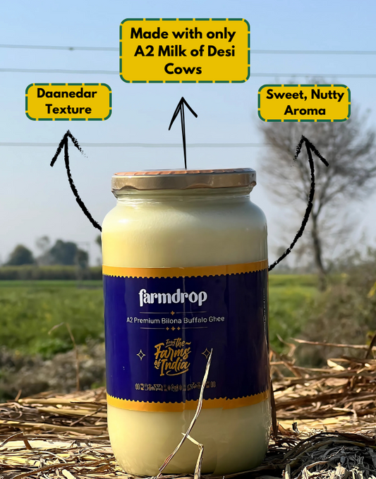 A2 Bilona Buffalo Ghee 500ml